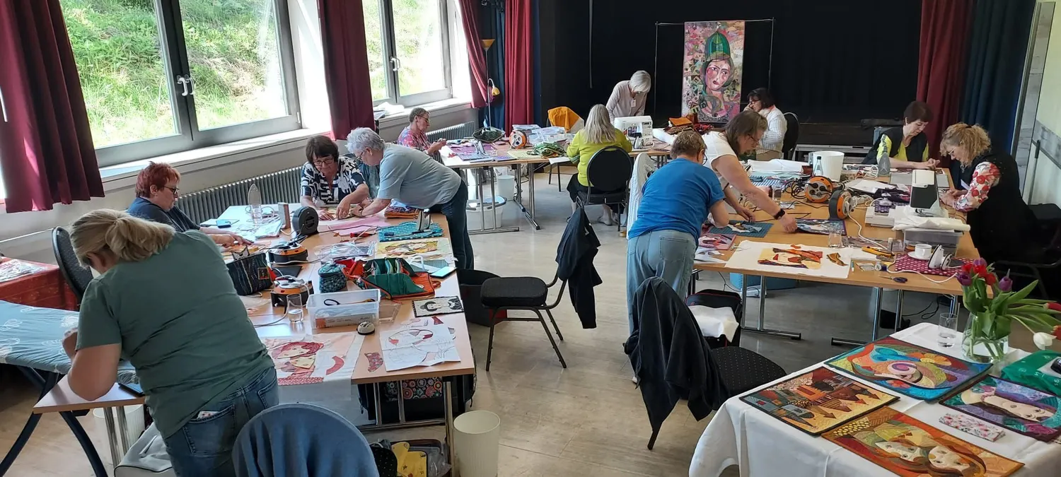 Neue Stoffe im KunststoffQuilt