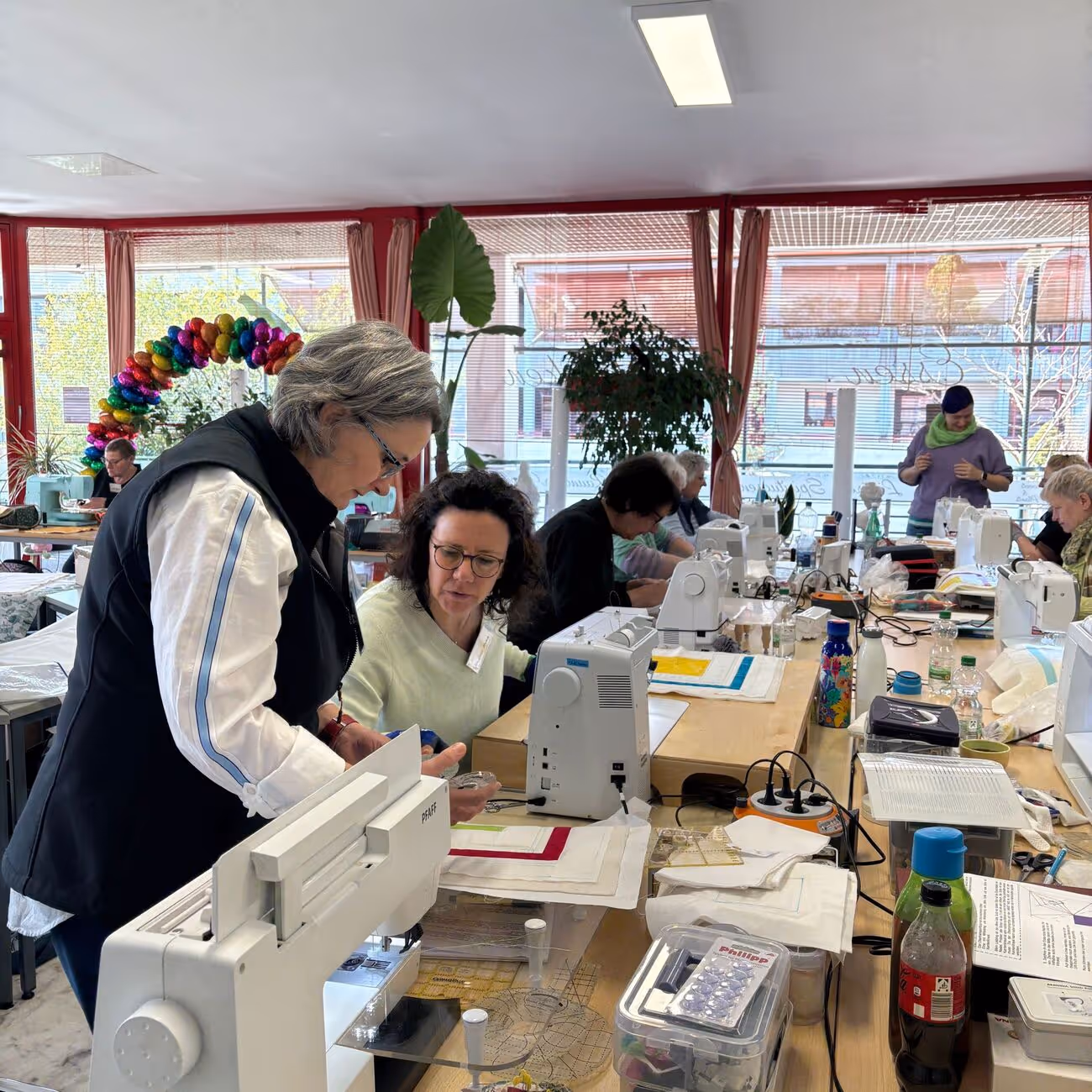 Neue Stoffe im KunststoffQuilt