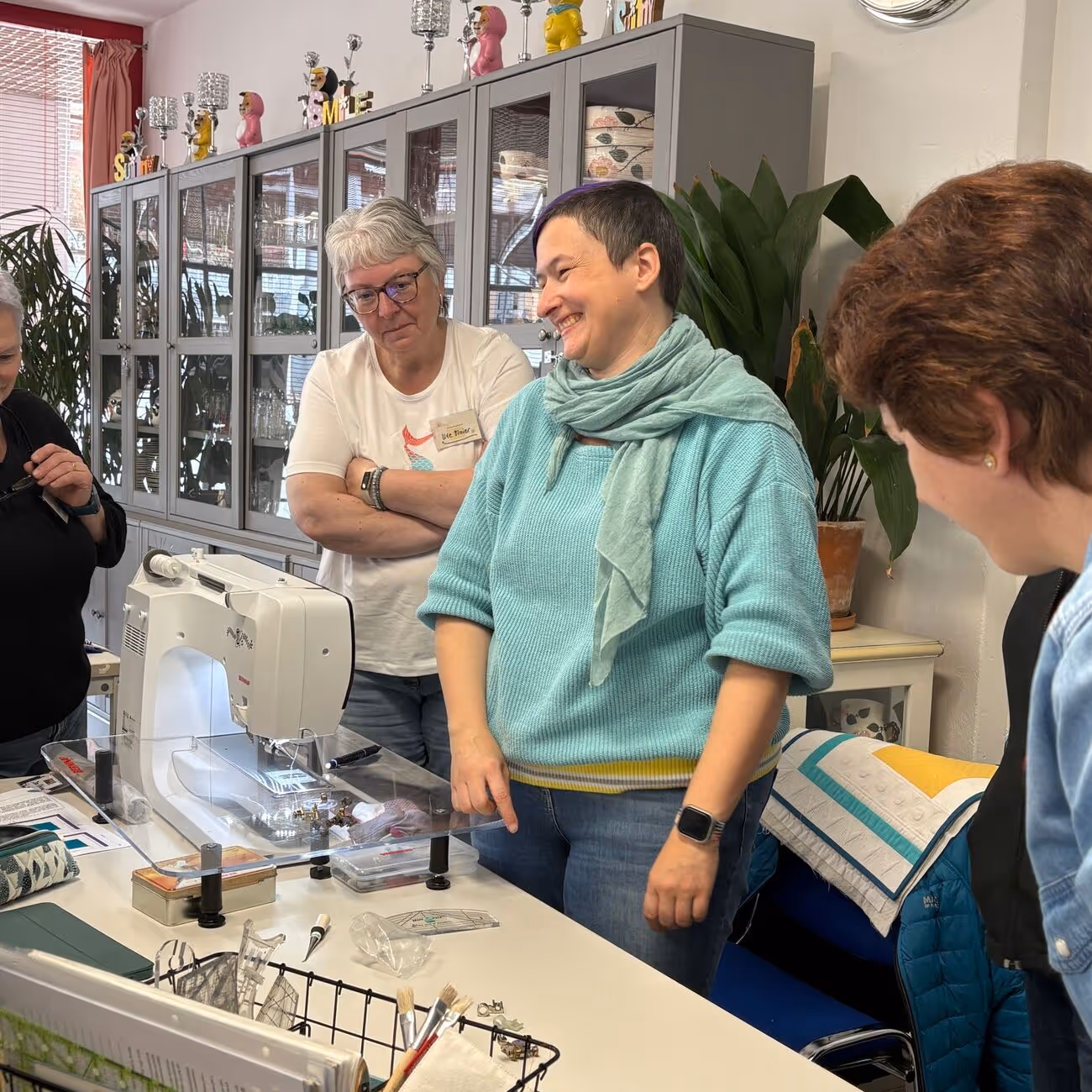 Neue Stoffe im KunststoffQuilt