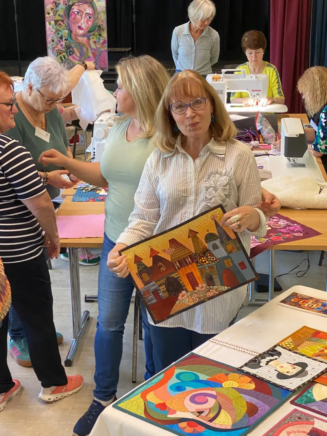 Neue Stoffe im KunststoffQuilt