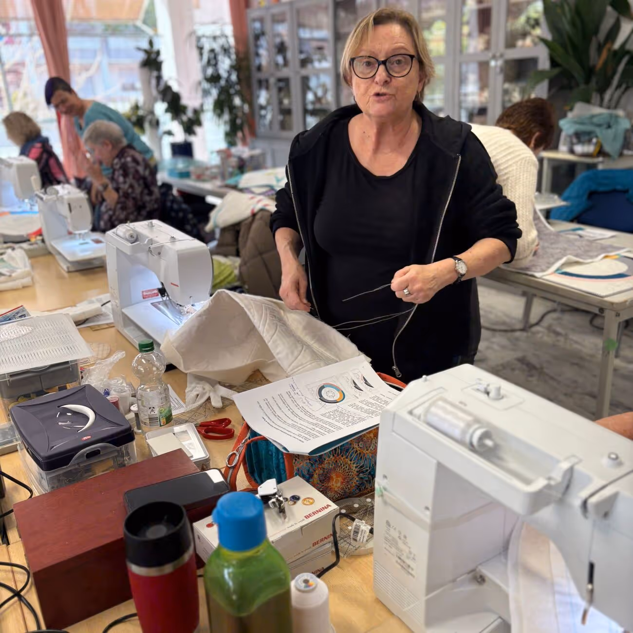 Neue Stoffe im KunststoffQuilt