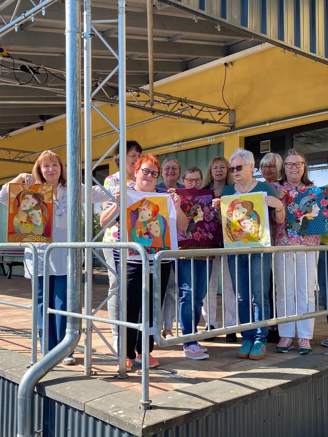Neue Stoffe im KunststoffQuilt