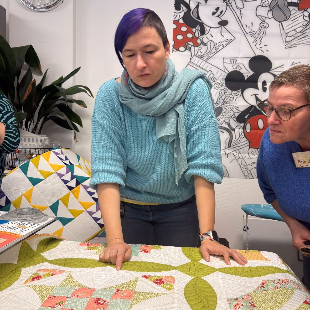 Neue Stoffe im KunststoffQuilt