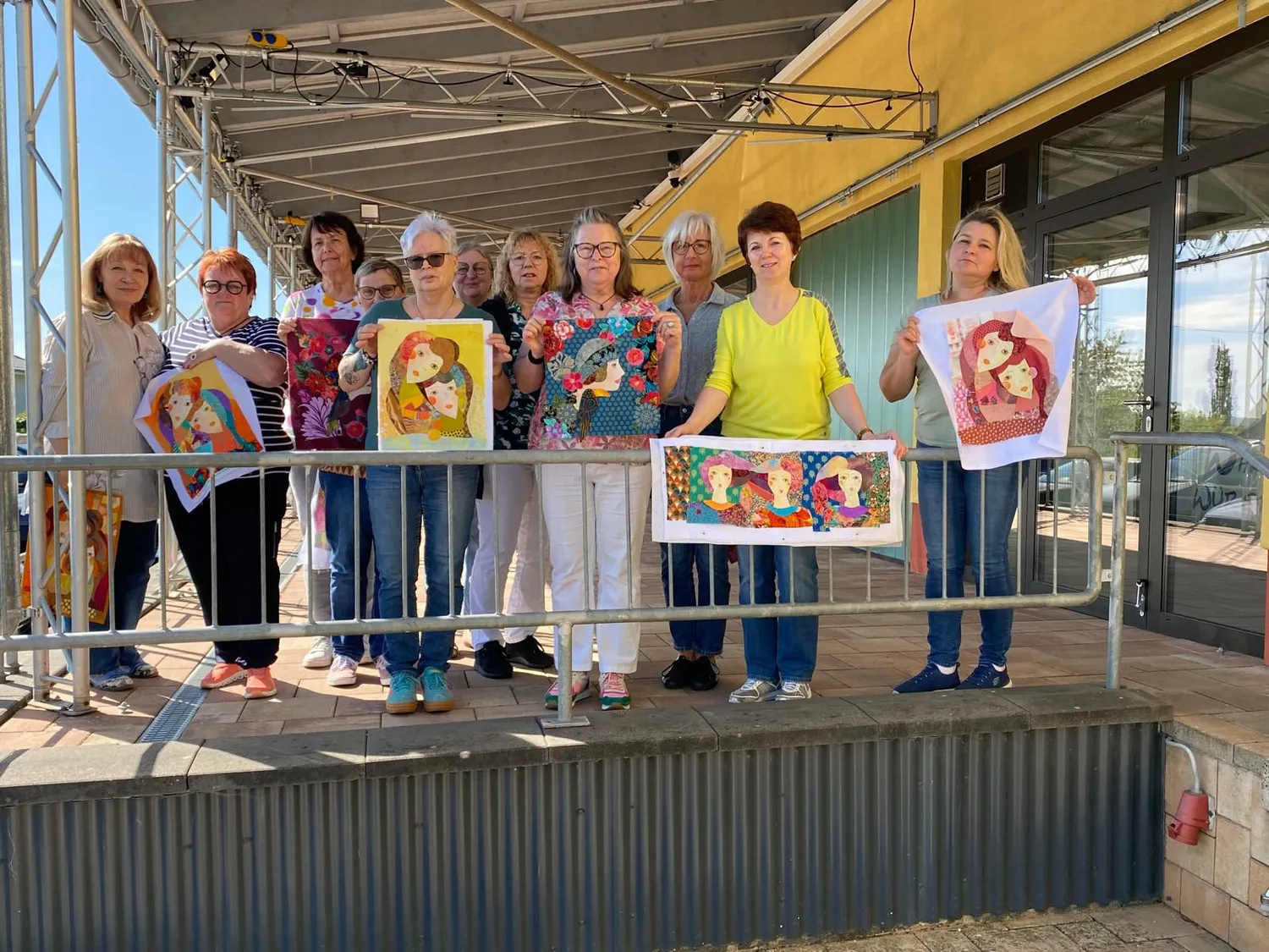 Neue Stoffe im KunststoffQuilt