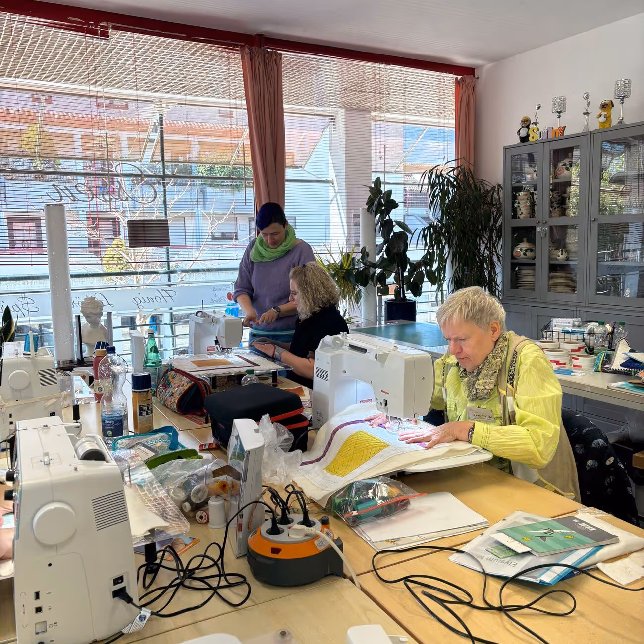 Neue Stoffe im KunststoffQuilt