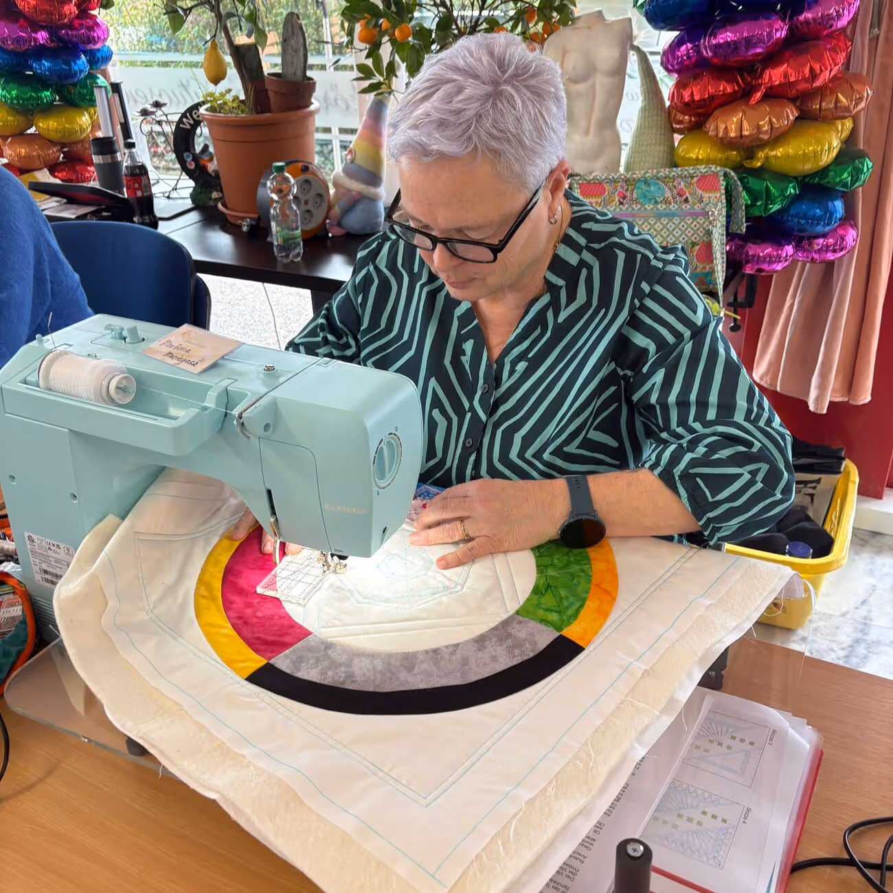 Neue Stoffe im KunststoffQuilt