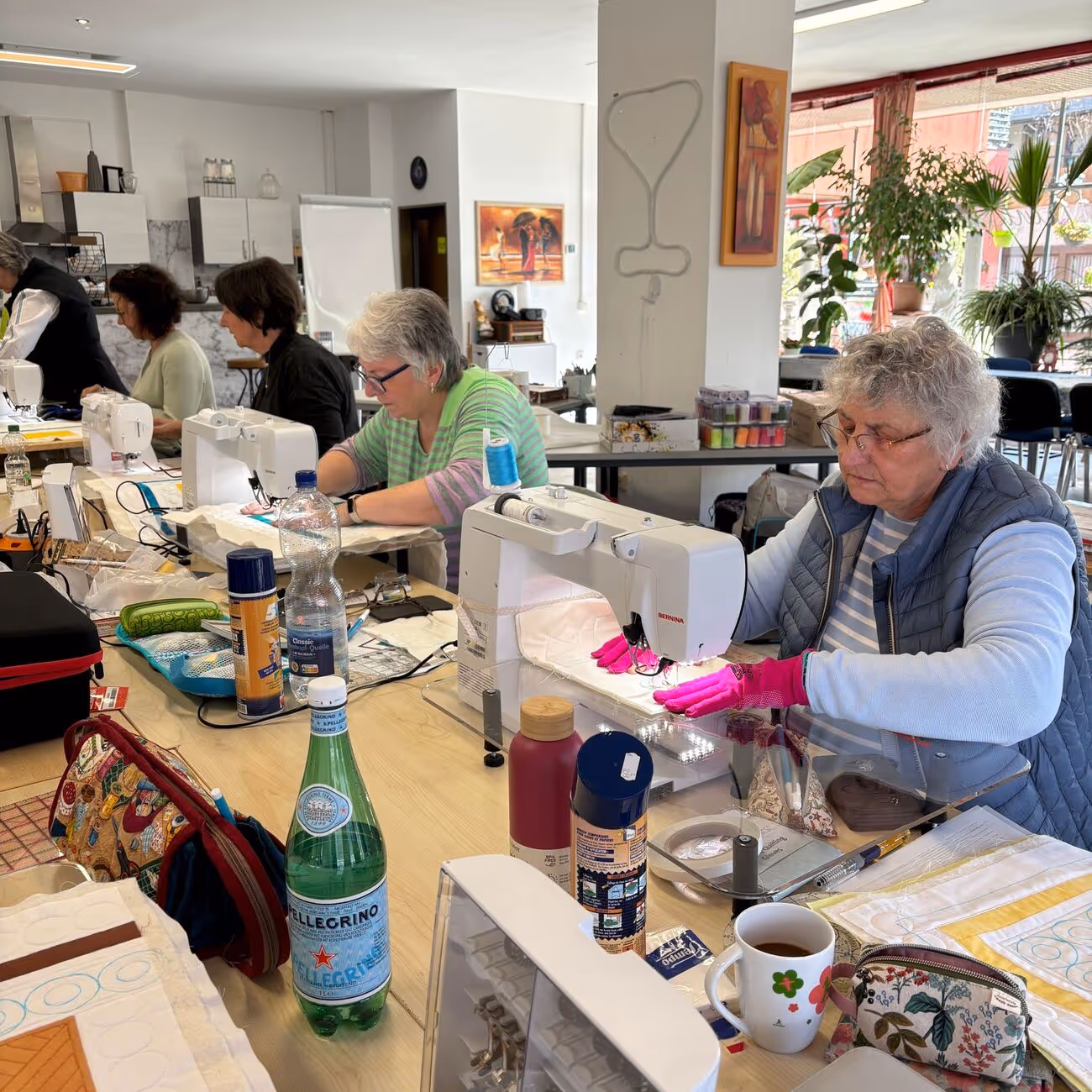 Neue Stoffe im KunststoffQuilt