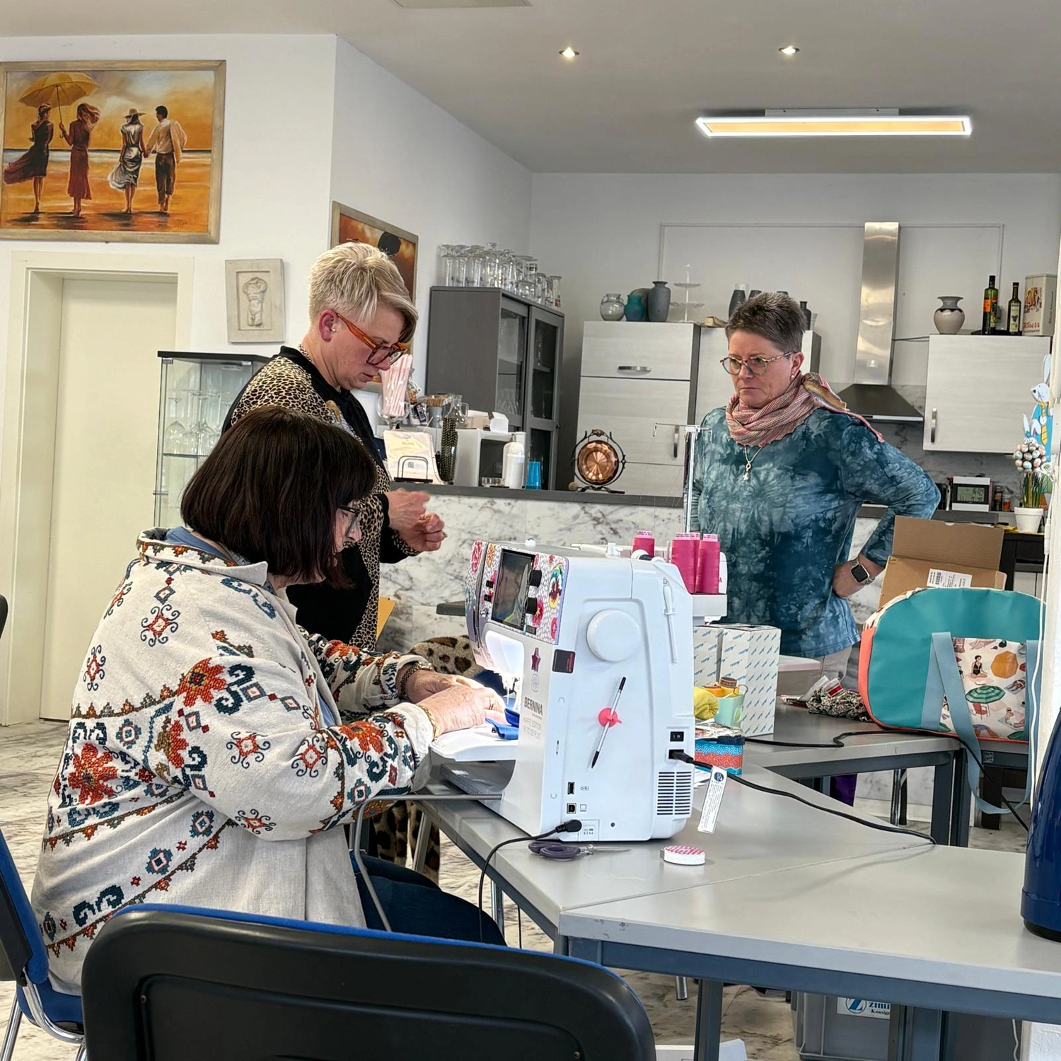 Neue Stoffe im KunststoffQuilt