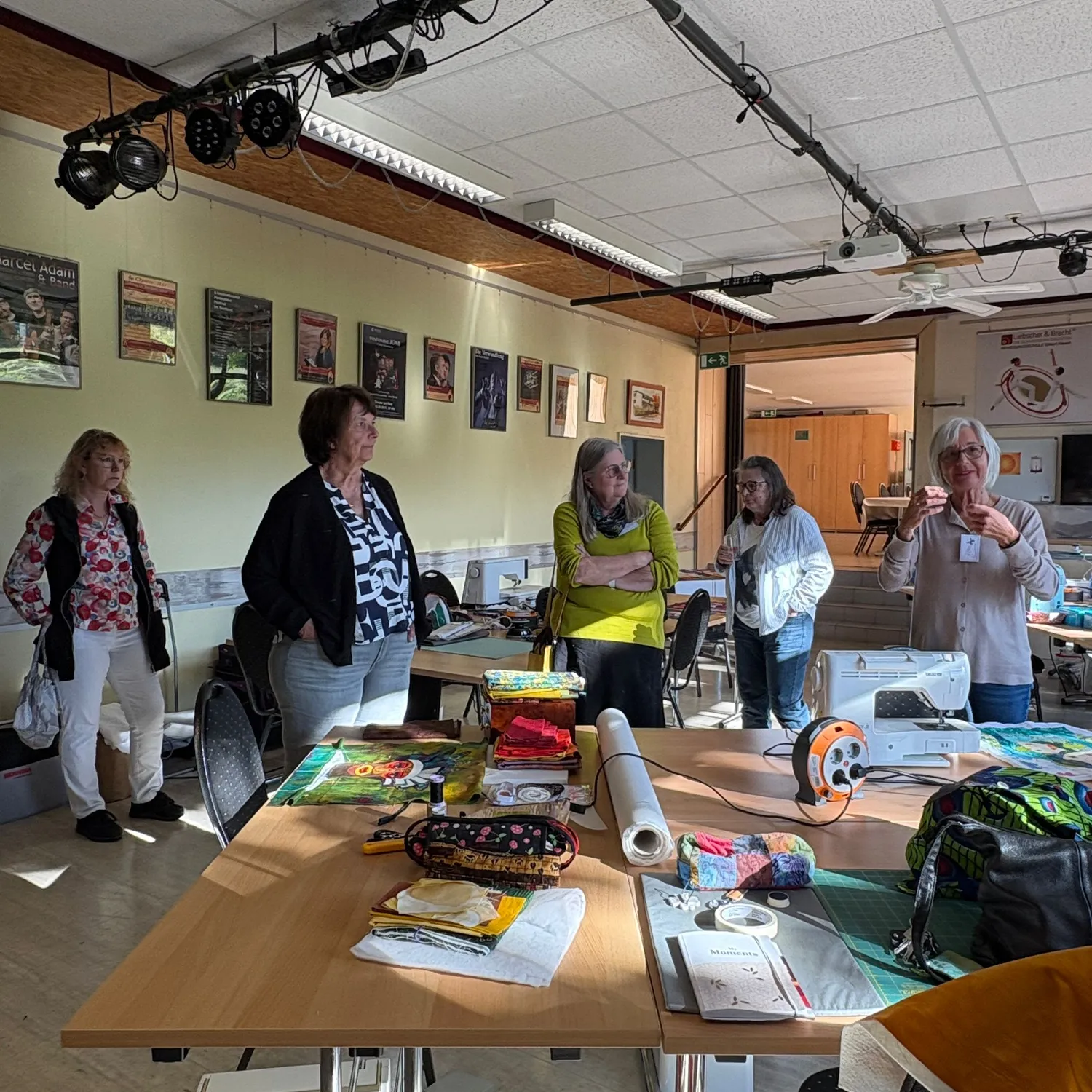 Neue Stoffe im KunststoffQuilt