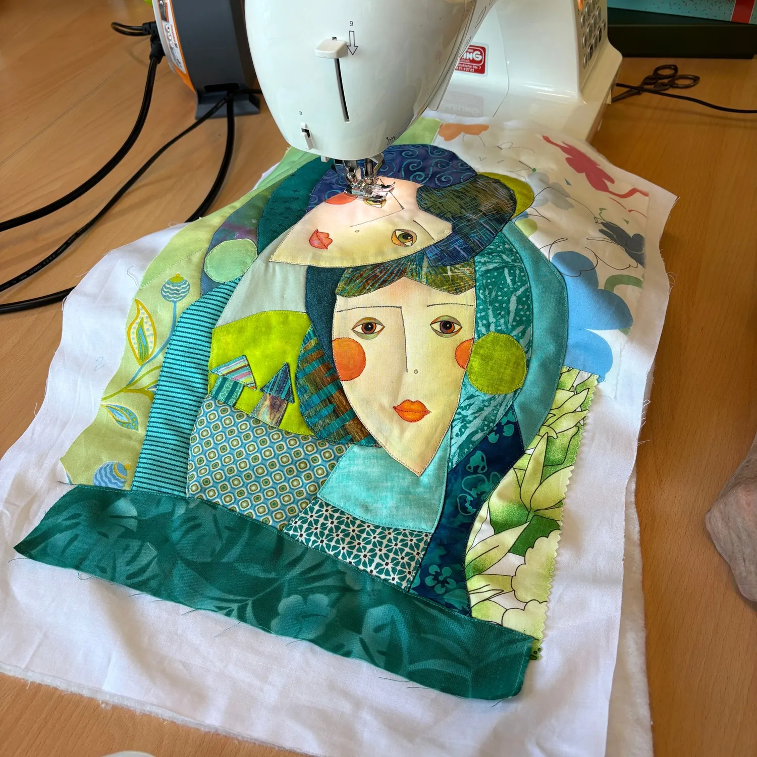 Neue Stoffe im KunststoffQuilt