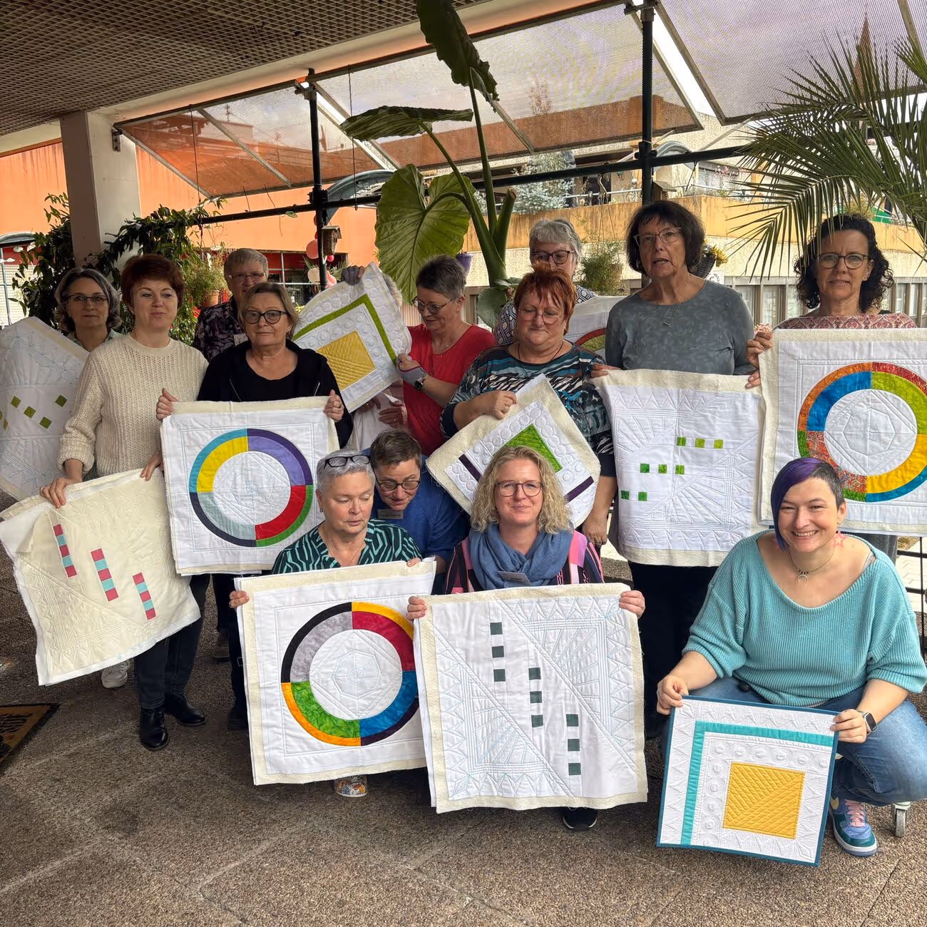 Neue Stoffe im KunststoffQuilt