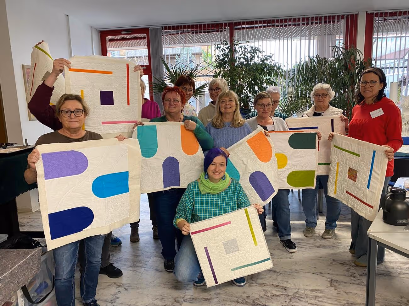 Neue Stoffe im KunststoffQuilt