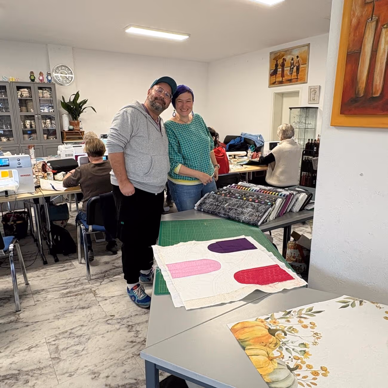 Neue Stoffe im KunststoffQuilt