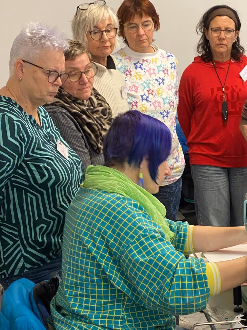 Neue Stoffe im KunststoffQuilt