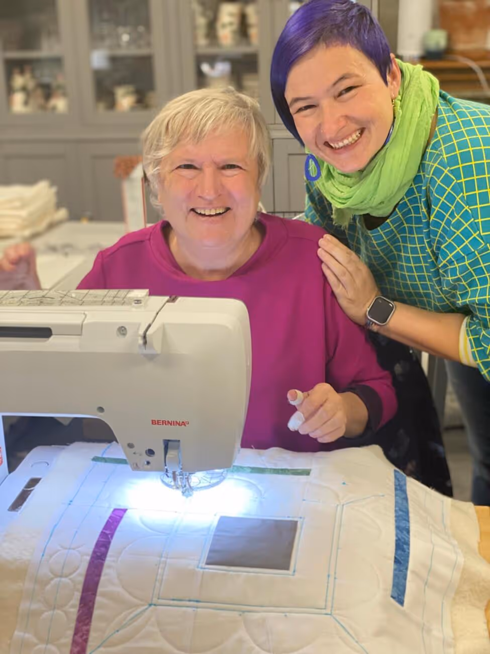 Neue Stoffe im KunststoffQuilt