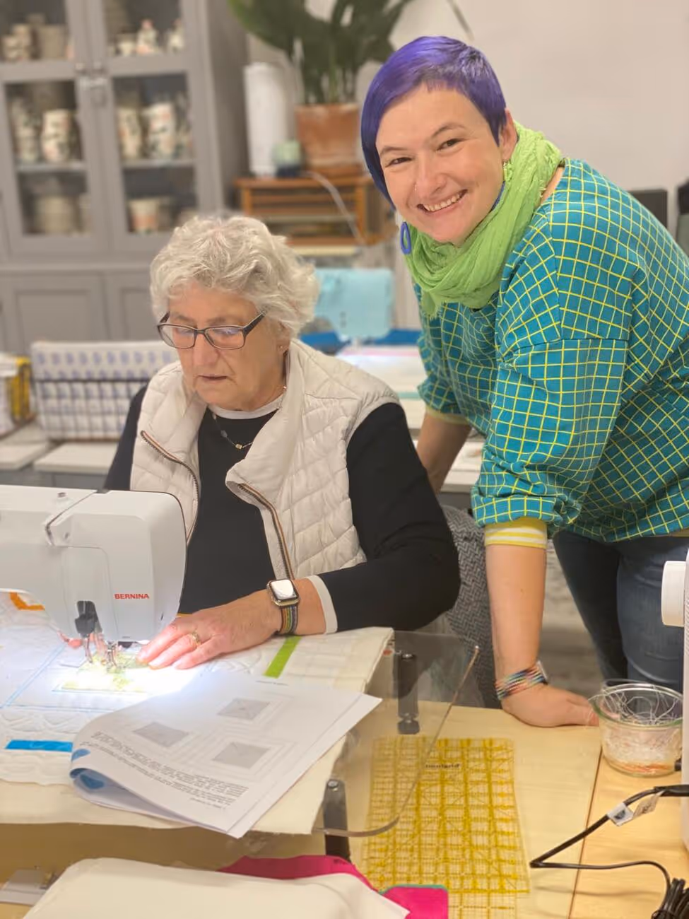 Neue Stoffe im KunststoffQuilt