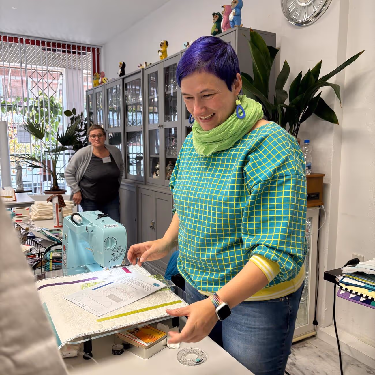 Neue Stoffe im KunststoffQuilt