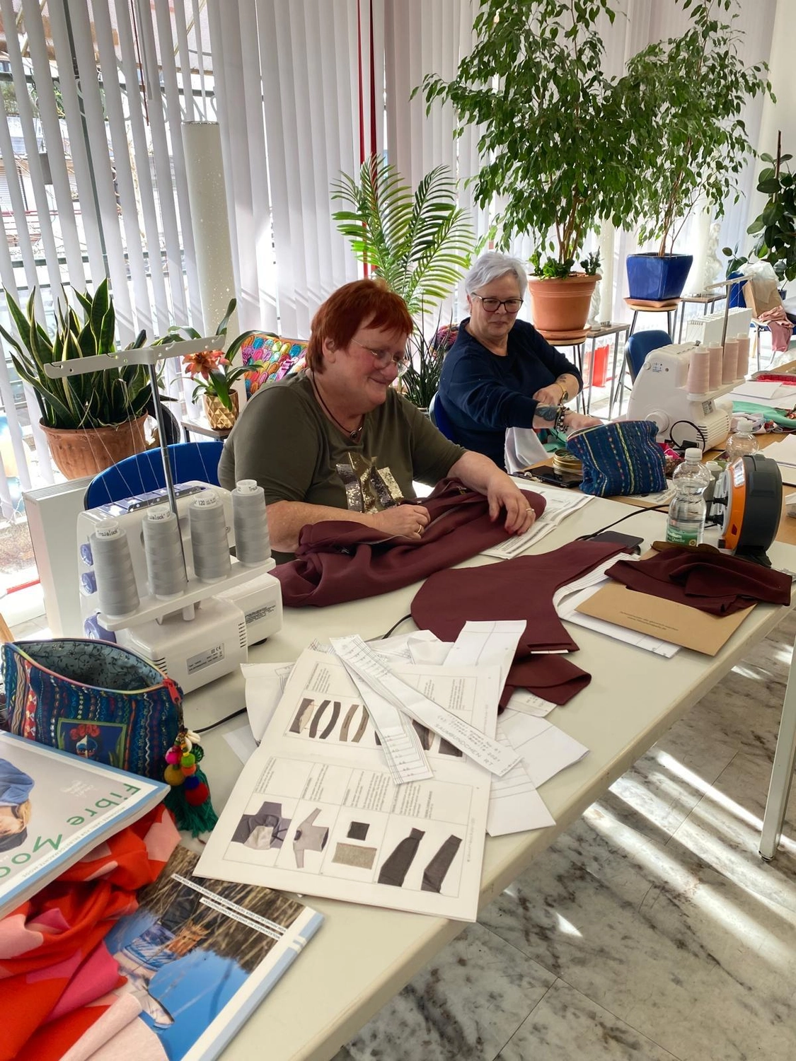 Neue Stoffe im KunststoffQuilt