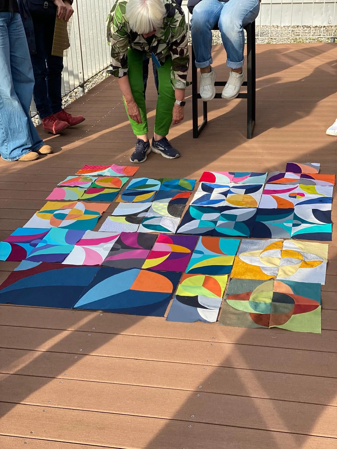 Neue Stoffe im KunststoffQuilt