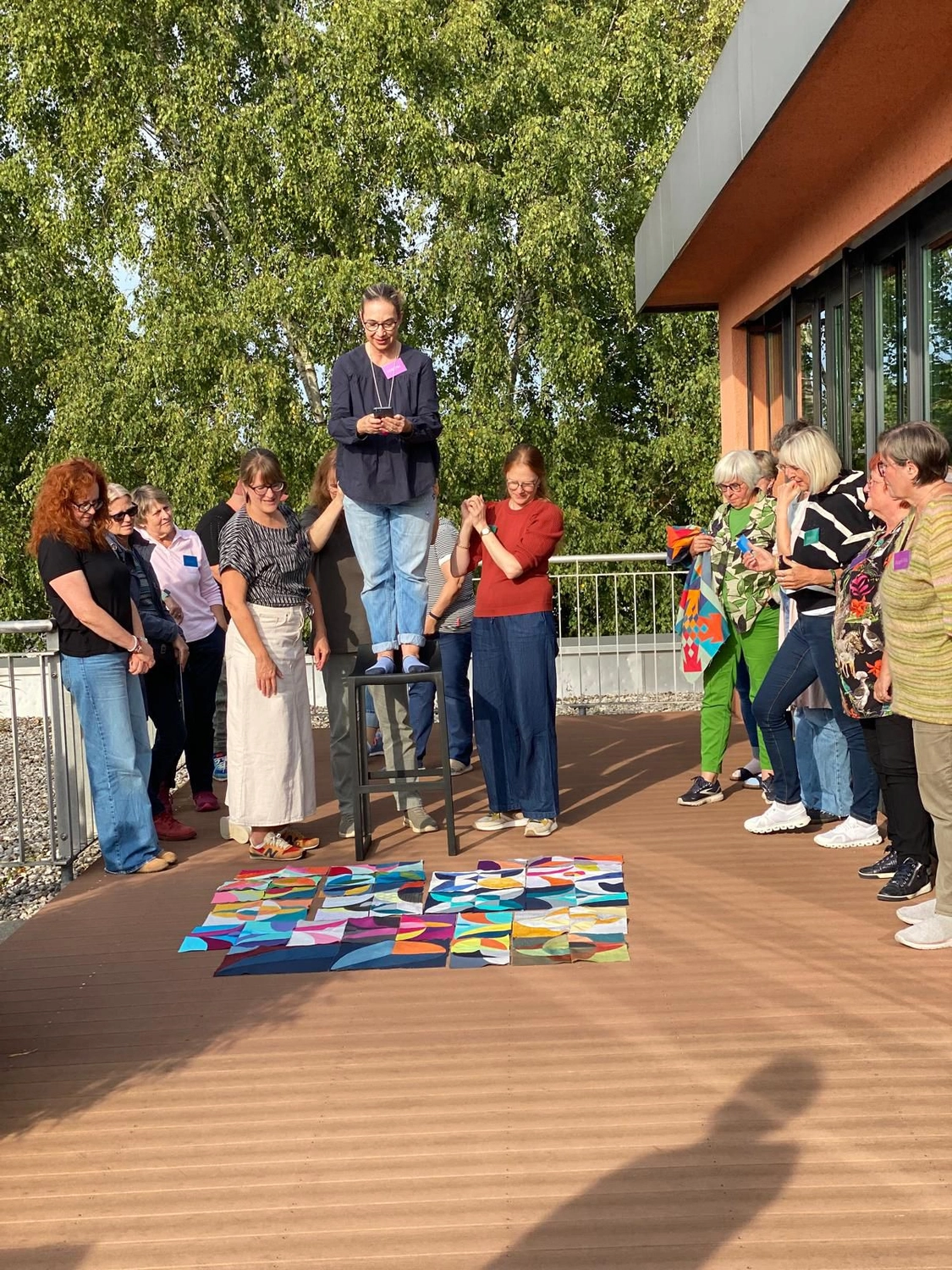 Neue Stoffe im KunststoffQuilt