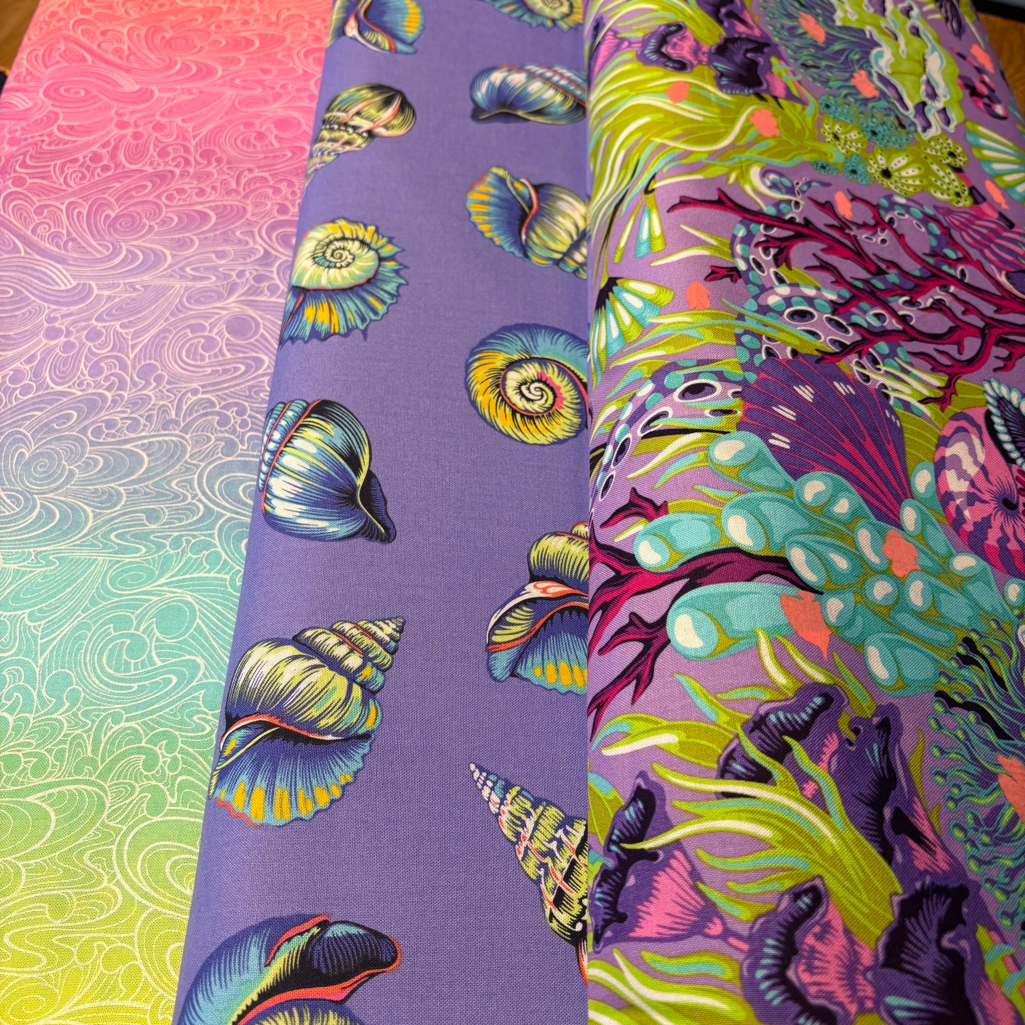 Neue Stoffe im KunststoffQuilt