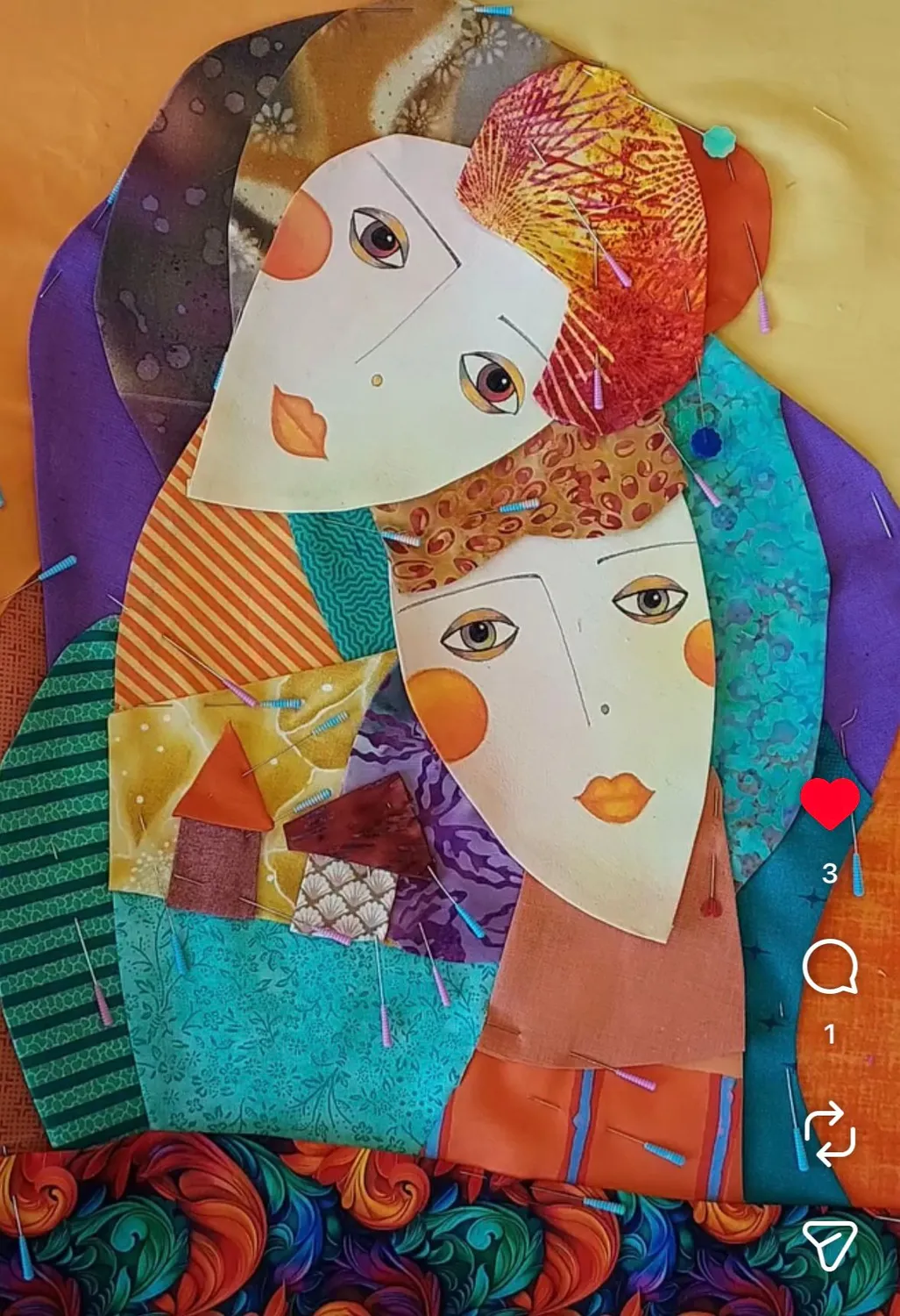 Neue Stoffe im KunststoffQuilt