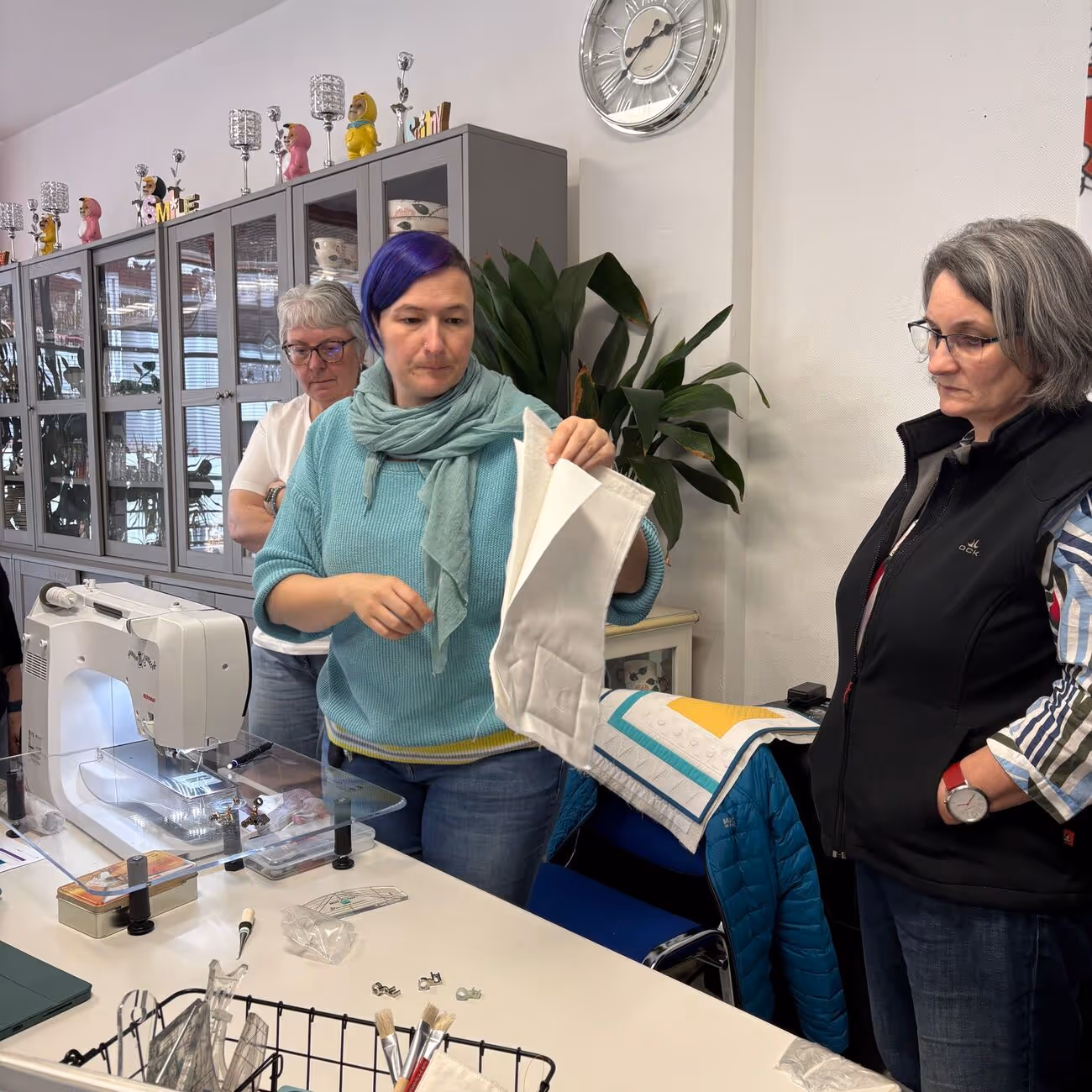 Neue Stoffe im KunststoffQuilt