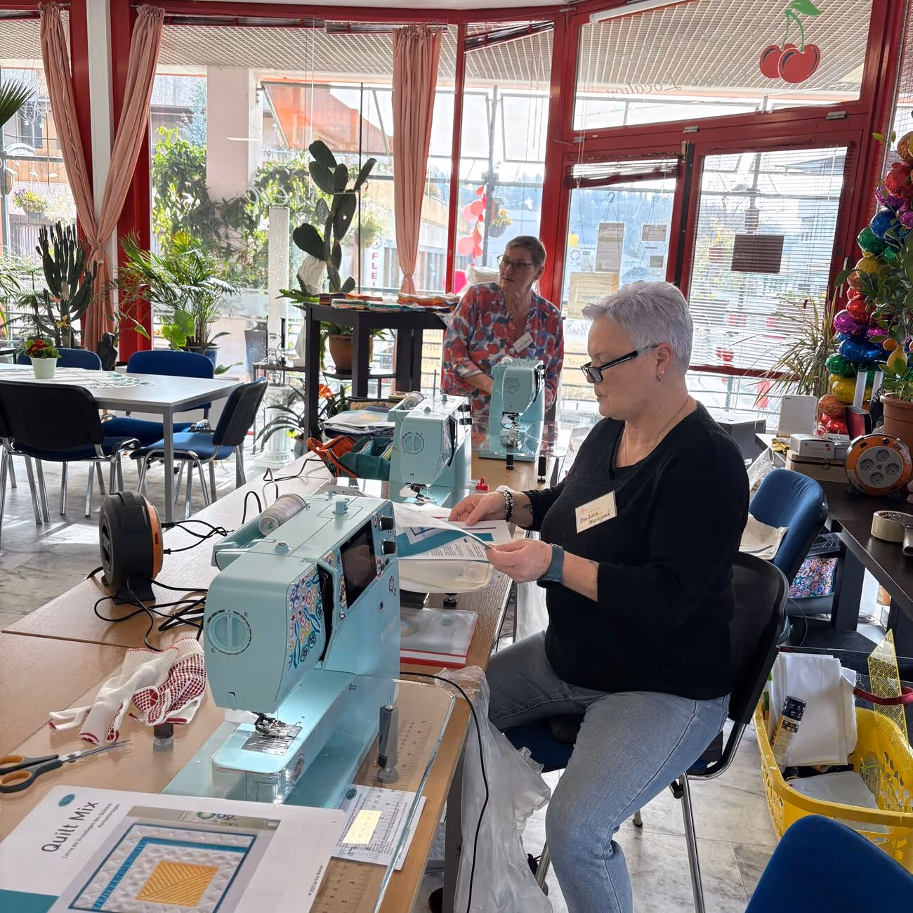 Neue Stoffe im KunststoffQuilt